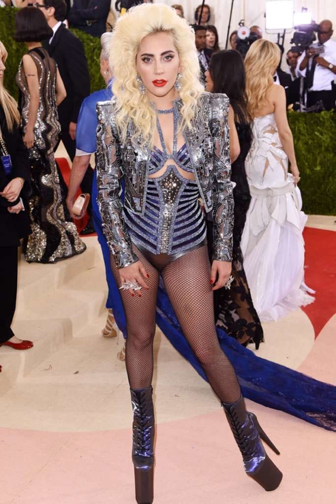 Lady Gaga en Versace