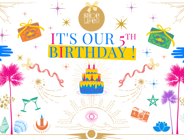 SHOELIFER FÊTE SES 5 ANS ! SHOELIFER FÊTE SES 5 ANS !