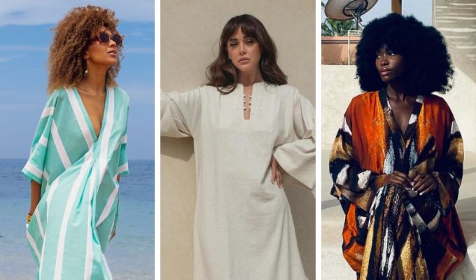 CAFTAN DE PLAGE : 5 CRÉATIONS MAROCAINES POUR BEACHER PATRIOTIQUE