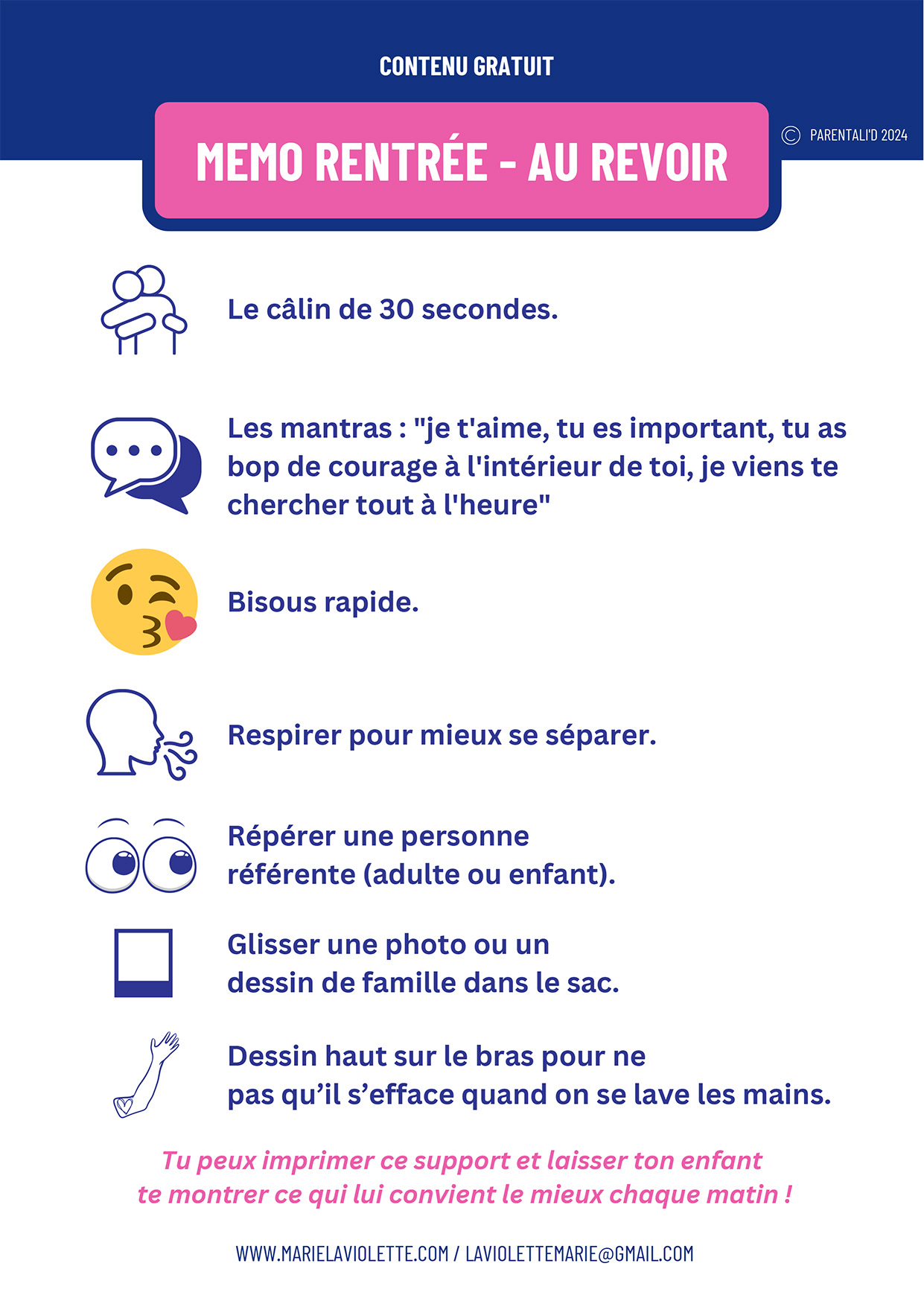 stress de la rentrée scolaire