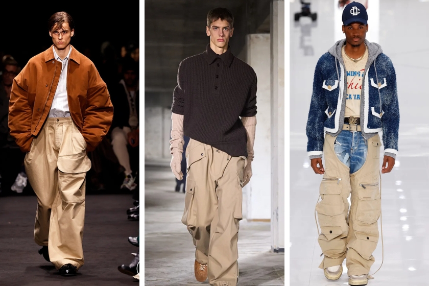 JW Anderson, Dries Van Noten, Dsquared2