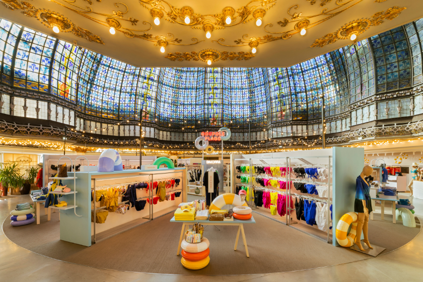 Shopping au printemps Paris